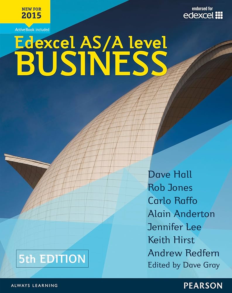 the A Level course book