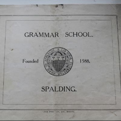 Extracts from an admissions register and school prospectus